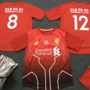 CLB FC 91 CLUB TRONG MÀU ÁO LIVER