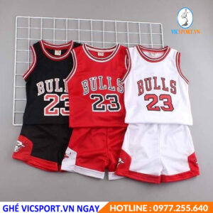 ÁO BÓNG RỔ TRẺ EM BULL