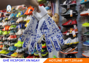 GĂNG TAY THỦ MÔN KHÔNG XƯƠNG  ADIDAS PREDATOR MÀU TRẮNG LOANG