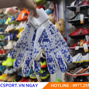 GĂNG TAY THỦ MÔN KHÔNG XƯƠNG  ADIDAS PREDATOR MÀU TRẮNG LOANG