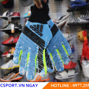 GĂNG TAY THỦ MÔN KHÔNG XƯƠNG  ADIDAS PREDATOR MÀU XANH BIỂN