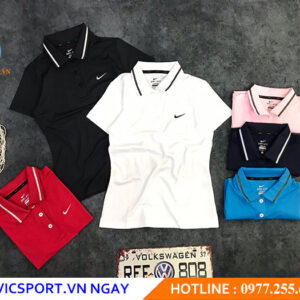 ÁO CỔ TRỤ NỮ NIKE 2020 6 MÀU CỰC ĐẸP