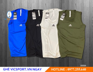 ÁO SÁT NÁCH NAM ADIDAS 4 MÀU CỰC ĐẸP