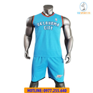 ÁO BÓNG RỔ OKLAHOMA CITY XANH BIỂN