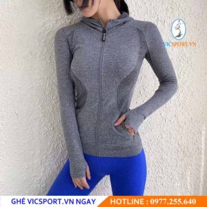 ÁO KHOÁC DỆT NỮ 08 MÀU XÁM