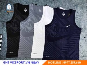 ÁO SÁT NÁCH NAM NIKE PRO GÂN CHÌM