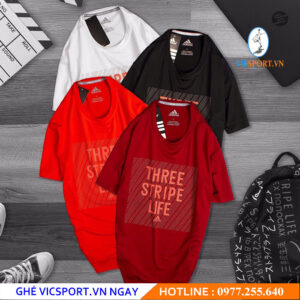ÁO THUN NAM ADIDAS THREE STRIPE LIFE CỰC ĐẸP