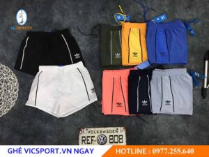 QUẦN ĐÙI NỮ HAI LỚP ADIDAS TUYỆT ĐẸP
