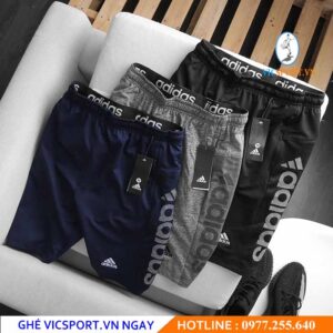 QUẦN SHORT NAM ADIDAS CHỮ HÔNG