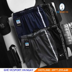 QUẦN SHORT NAM NIKE SỌC HÔNG