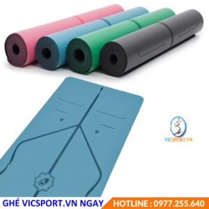 Thảm Yoga cao su định tuyến