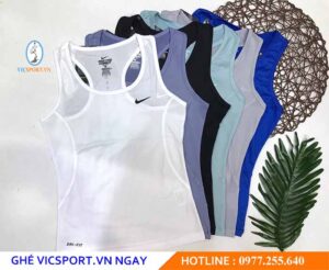 ÁO BA LỖ NIKE NỮ VẢI MÈ