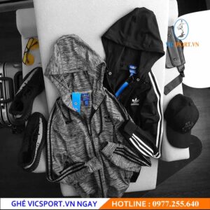 ÁO KHOÁC THUN NAM CHẤT ĐẸP ADIDAS 2 MÀU