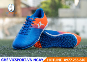 GIÀY ĐÁ BANH IWIN IMPRO 301 TF MÀU XANH CAM