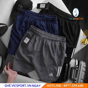 QUẦN NAM RUNNING ADIDAS CHẤT SI GIÃN