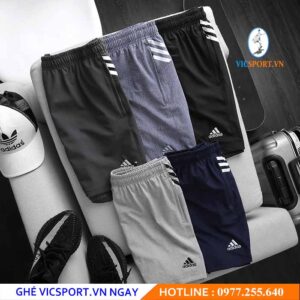QUẦN RUNNING ADIDAS CHẤT SI DÙ