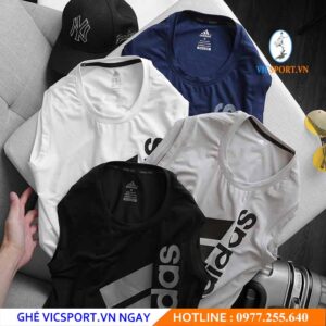 ÁO SÁT NÁCH NAM ADIDAS CHỮ BỤNG
