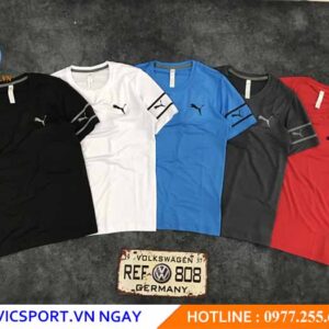 ÁO THUN NAM PUMA SỌC CÁNH TAY