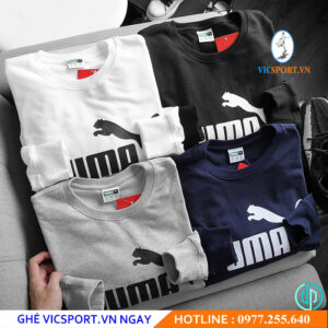 ÁO TAY DÀI NAM PUMA NỈ DA CÁ CỰC CHẤT
