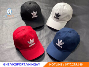 NÓN THỂ THAO ADIDAS LOGO 3 LÁ