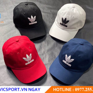NÓN THỂ THAO ADIDAS LOGO 3 LÁ