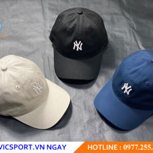 NÓN THỂ THAO NY TRƠN MÀU