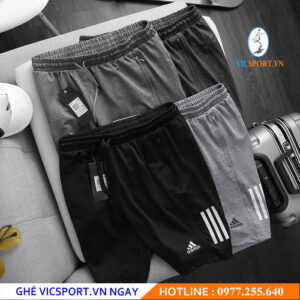 QUẦN SHORT THUN NAM ADIDAS TRƠN CỰC ĐẸP