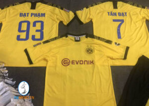ÁO DORTMUND VÀNG 2019 IN CHO KHÁCH