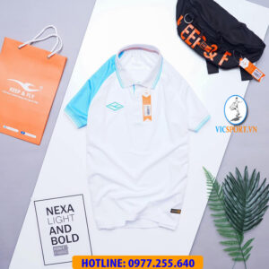 Áo polo thể thao Keepfly Aris màu trắng