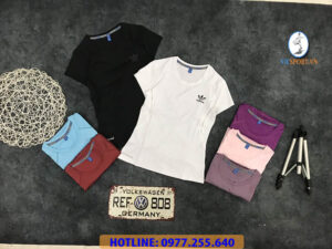 ÁO THUN NỮ ADIDAS TRƠN