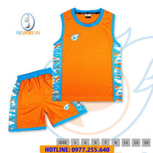 BÓNG RỔ TRẺ EM CAMO MÀU CAM