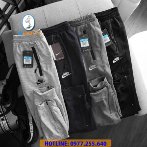 QUẦN JOGGER NAM NIKE ZIPER CHÂN CỰC CHẤT
