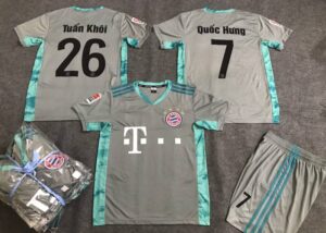 ÁO BAYERN XÁM 2020 IN CHO KHÁCH