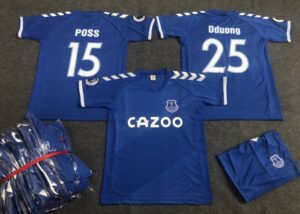 ÁO EVERTON XANH 2020 IN CHO KHÁCH