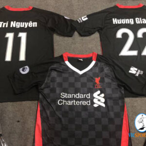 ÁO LIVERPOOL ĐEN 2020 IN CHO KHÁCH