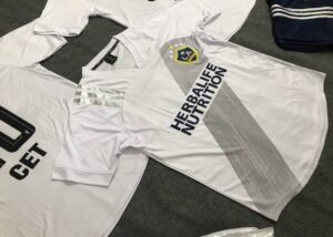In áo Clb LA Galaxy trắng cho khách