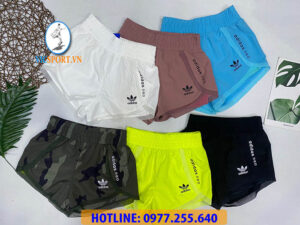 QUẦN ĐÙI NỮ 2 LỚP ADIDAS CỰC CHẤT