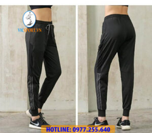 QUẦN JOGGER NỮ SỌC HÔNG CỰC ĐẸP