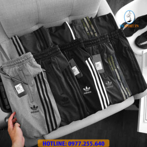 QUẦN SUÔNG NAM ADIDAS 3 SỌC HUYỀN THOẠI