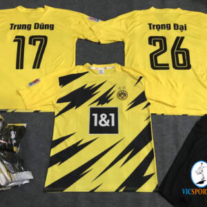 ÁO DORTMUND VÀNG 2020 IN CHO KHÁCH