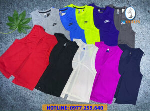 ÁO TANK TOP NIKE XẺ SAU