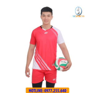 ÁO BÓNG CHUYỀN NAM GALVIN MÀU ĐỎ