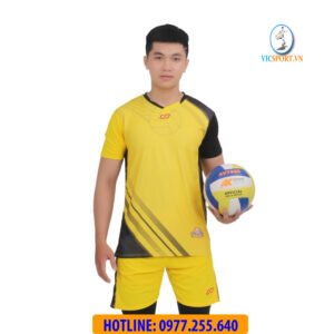 ÁO BÓNG CHUYỀN NAM GALVIN MÀU VÀNG