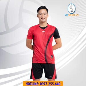 ÁO BÓNG CHUYỀN NAM ZENTIGA MÀU ĐỎ