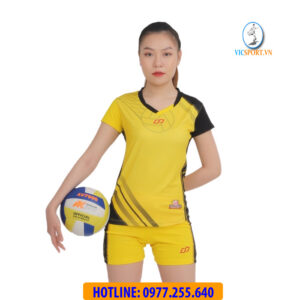 ÁO BÓNG CHUYỀN NỮ GALVIN MÀU VÀNG