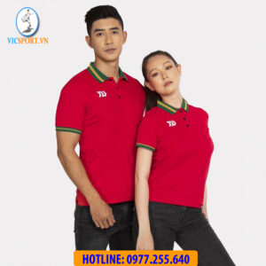 ÁO POLO NAM MODERN 2 MÀU  ĐỎ