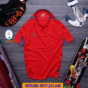 Áo thể thao polo di chuyển Keepfly Noblel màu đỏ