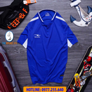 Áo thể thao polo di chuyển Keepfly Noblel màu xanh bích