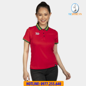 ÁO POLO NỮ MODERN 2 MÀU ĐỎ