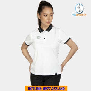 ÁO POLO NỮ MODERN 2 MÀU TRẮNG
